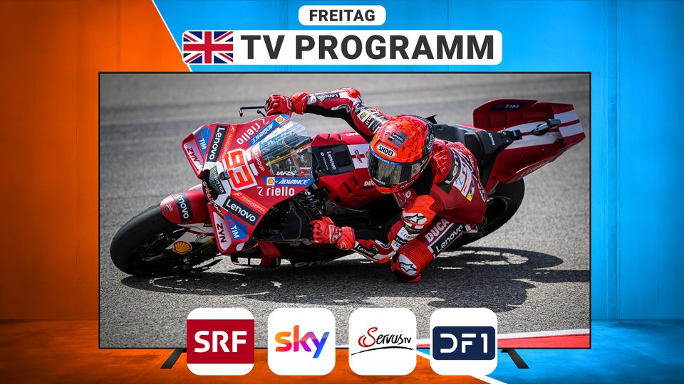 TV-Programm zur MotoGP in Silverstone am Freitag TV-Programm zur MotoGP in Silverstone am Freitag