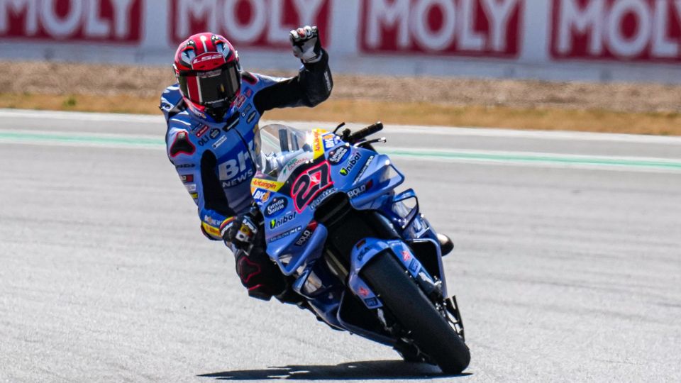 Ersatzpilot Iker Lecuona auf seiner Gresini Ducati