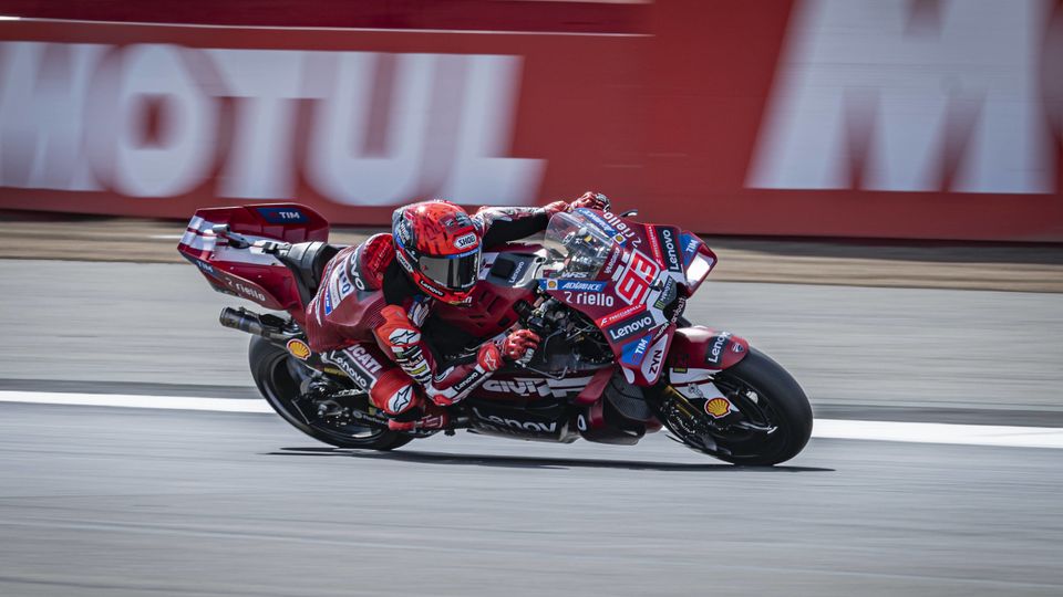 Marc Marquez landete im Silverstone-Training nur auf Platz sechs, Foto: IMAGO / Action Plus
