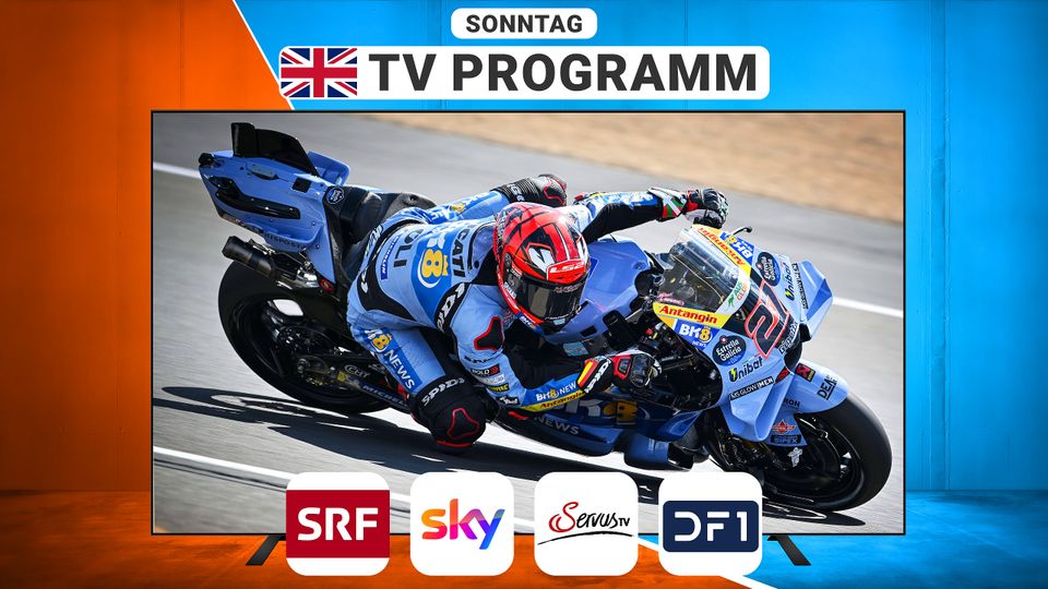 MotoGP TV Programm Großbritannien GP Sonntag