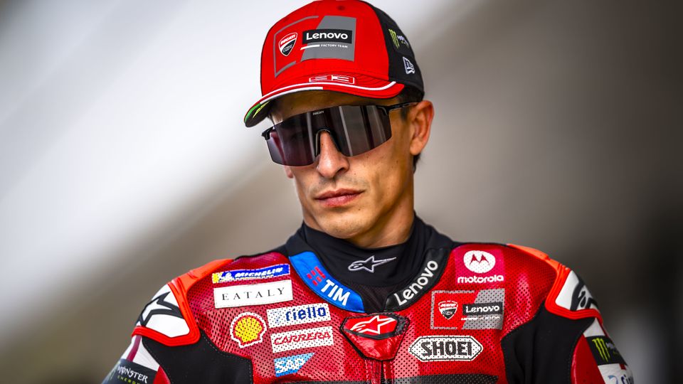 Marc Marquez hat doch noch mit seiner rechten Schulter zu kämpfen, Foto: Ducati Media Marc Marquez hat doch noch mit seiner rechten Schulter zu kämpfen, Foto: Ducati Media