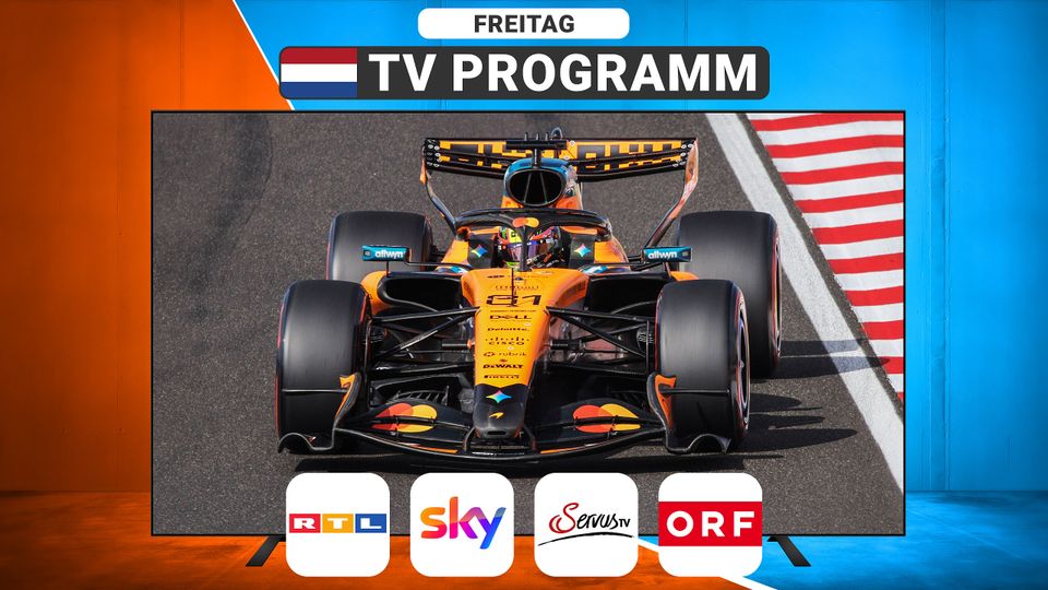 TV-Programm zum Niederlande GP am Freitag TV-Programm zum Niederlande GP am Freitag