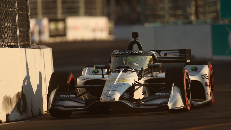 Mick Schumacher in Markham. Mick Schumacher in Markham.