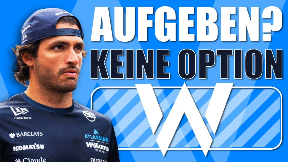 Vertragsverlängerung: Aufgeben ist für Carlos Sainz keine Option.