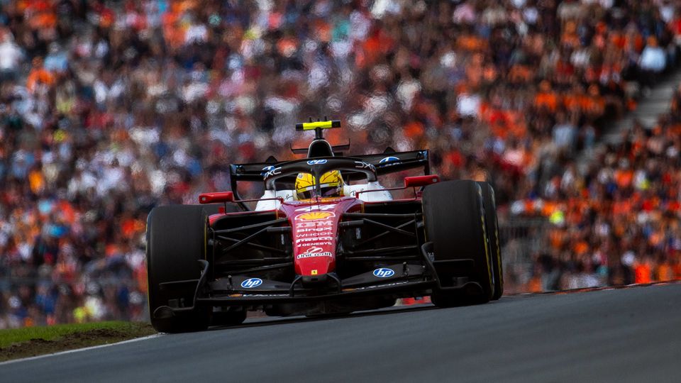 Lewis Hamilton am Samstag bei der Formel 1 in den Niederlanden
