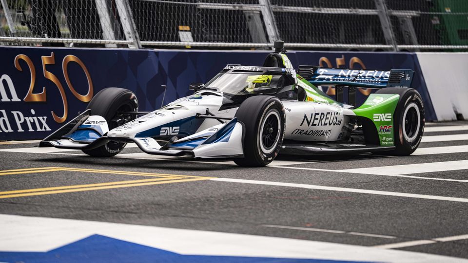 Mick Schumacher in Washington. Mick Schumacher in Washington.
