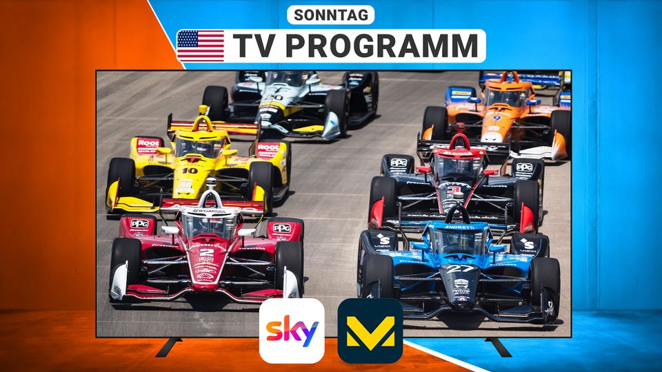 TV-Programm zur IndyCar in Milwaukee am Sonntag