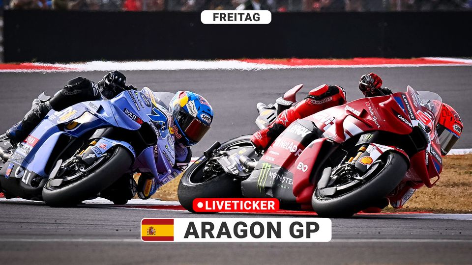 Liveticker zur MotoGP in Aragon am Freitag Liveticker zur MotoGP in Aragon am Freitag