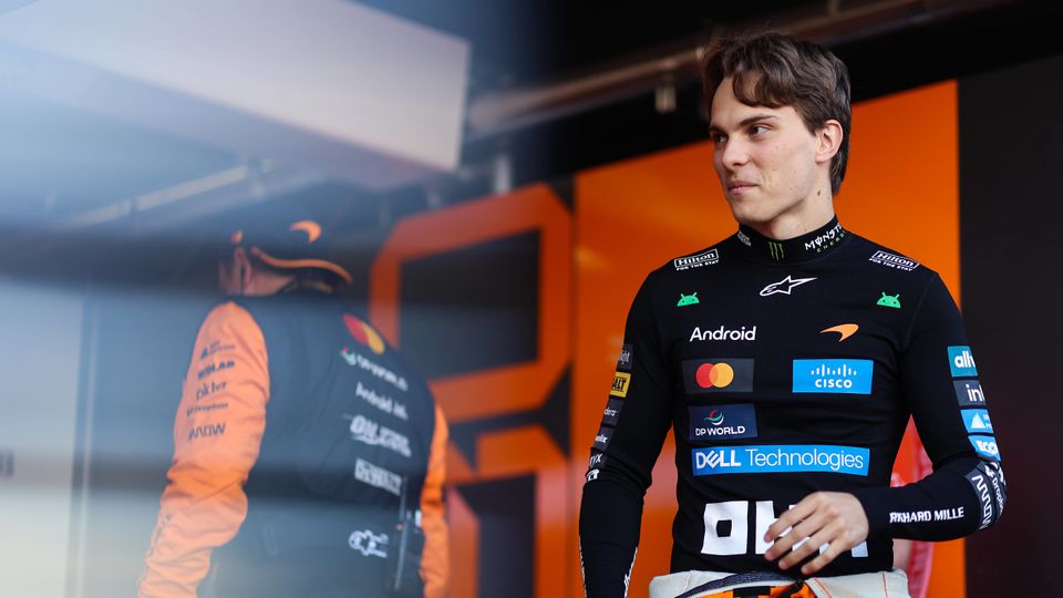 Oscar Piastri (McLaren) beim GP der Formel 1 Zandvoort (Niederlande-GP) 2026 in der Garage Oscar Piastri (McLaren) beim GP der Formel 1 Zandvoort (Niederlande-GP) 2026 in der Garage