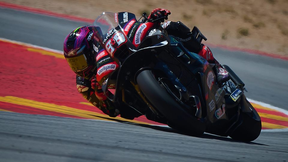 Jorge Martin im MotoGP-Rennen in Aragon Jorge Martin im MotoGP-Rennen in Aragon