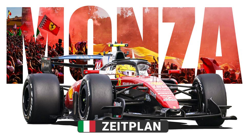 Zeitplan zur Formel 1 in Monza Zeitplan zur Formel 1 in Monza