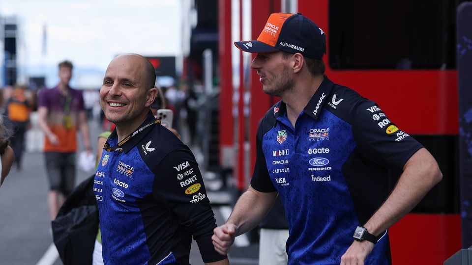 Max Verstappen und GianPiero Lambiase Max Verstappen und GianPiero Lambiase