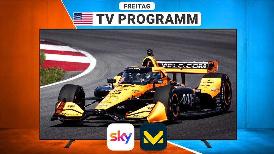 TV Programm zur IndyCar in Monterey am Freitag