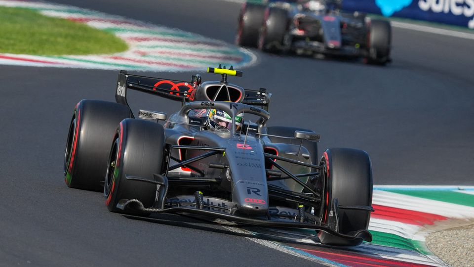 Gabriel Bortoleto und Nico Hülkenberg in Monza