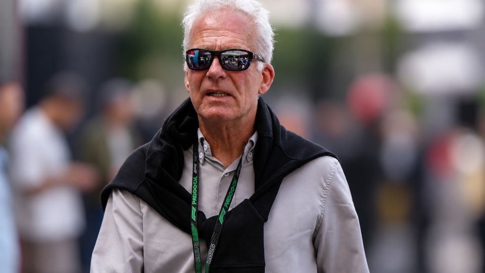 Christian Danner im Paddock Christian Danner im Paddock