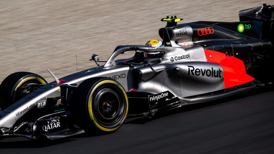 Gabriel Bortoleto im Rennen der Formel 1 in Italien Gabriel Bortoleto im Rennen der Formel 1 in Italien