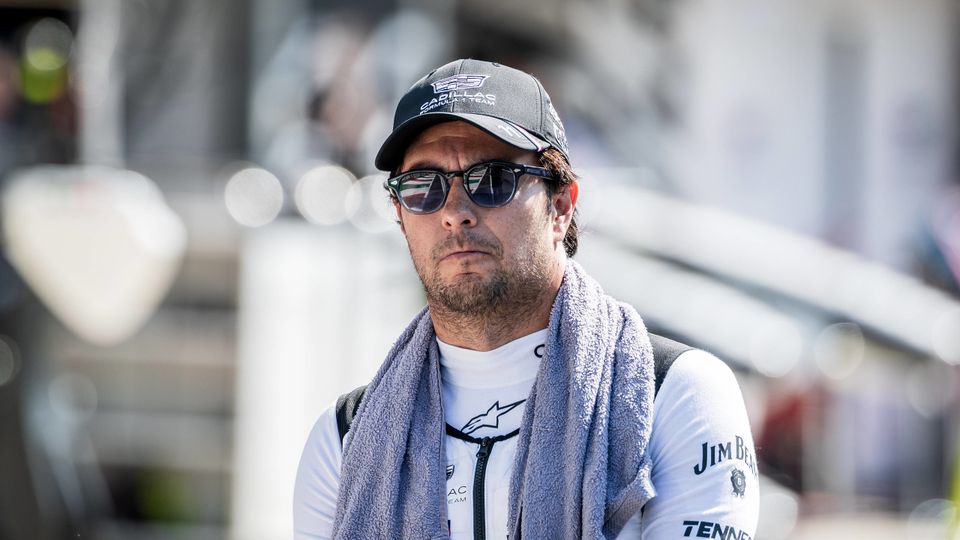 Sergio Perez vor dem F1-Rennen in Monza Sergio Perez vor dem F1-Rennen in Monza