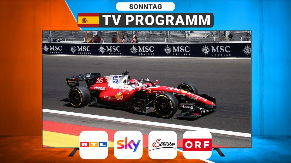 TV-Programm zum Spanien GP am Sonntag