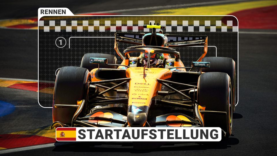 Startaufstellung zum Spanien GP am Madring Startaufstellung zum Spanien GP am Madring