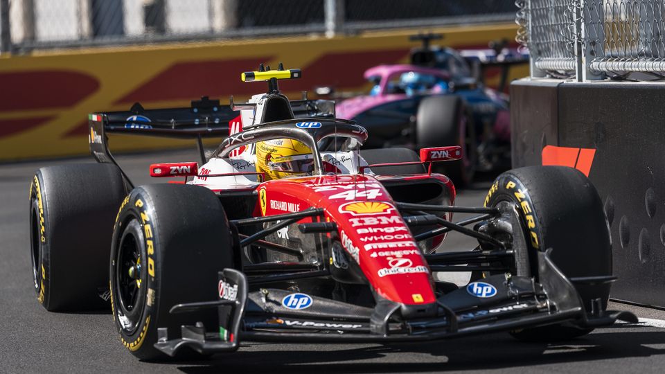 Lewis Hamilton (Ferrari) beim Formel-1-Qualifying in Madrid (Spanien-GP) 2026 Lewis Hamilton (Ferrari) beim Formel-1-Qualifying in Madrid (Spanien-GP) 2026