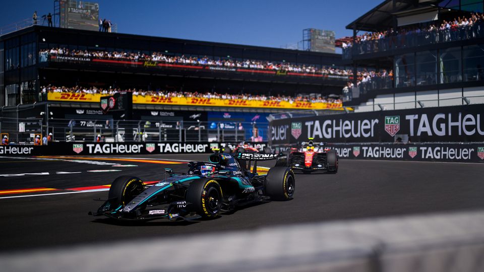 Kimi Antonelli am Sonntag bei der Formel 1 in Madrid
