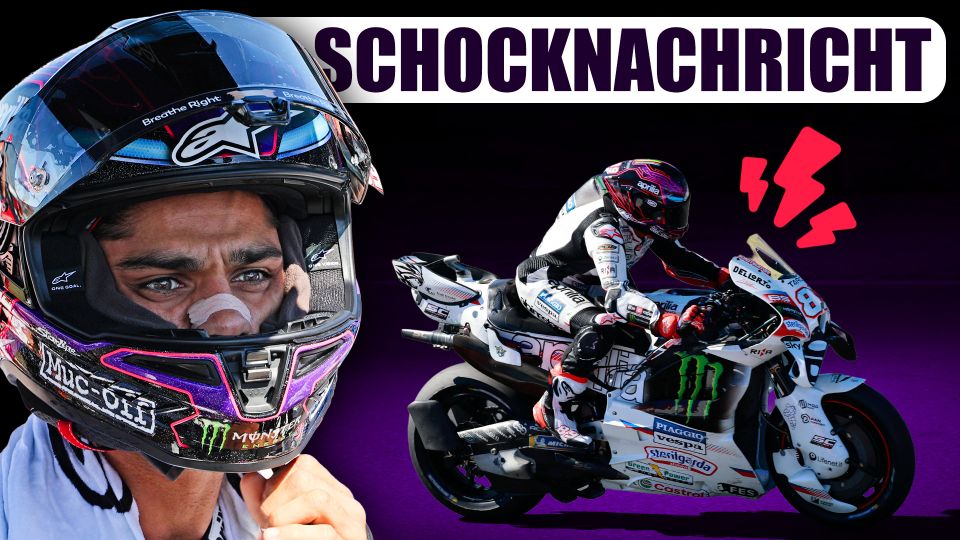 Schocknachricht für Jorge Martin Schocknachricht für Jorge Martin