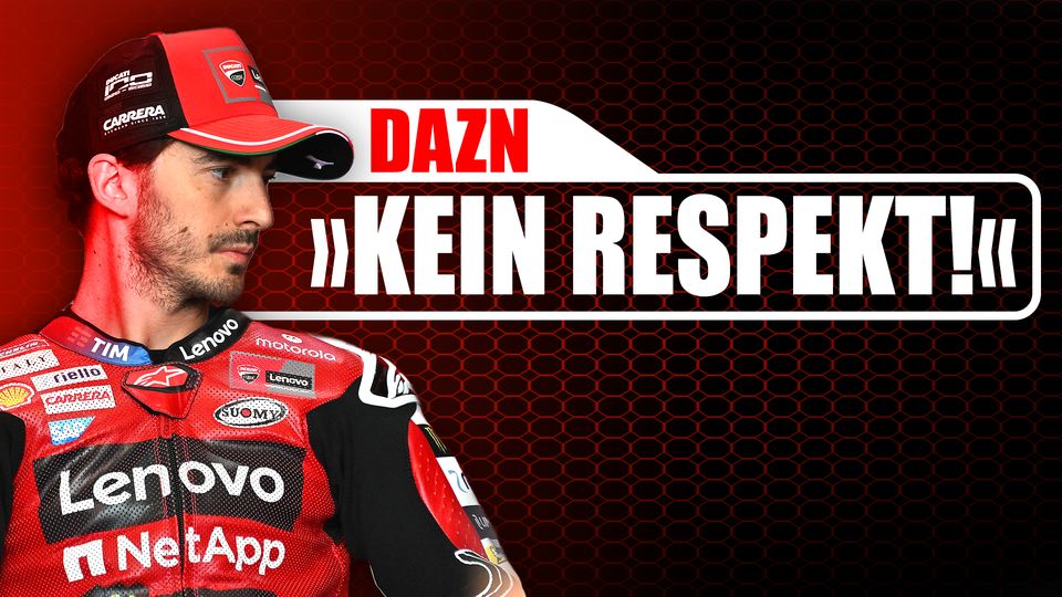 Francesco Bagnaia schießt gegen DAZN Francesco Bagnaia schießt gegen DAZN
