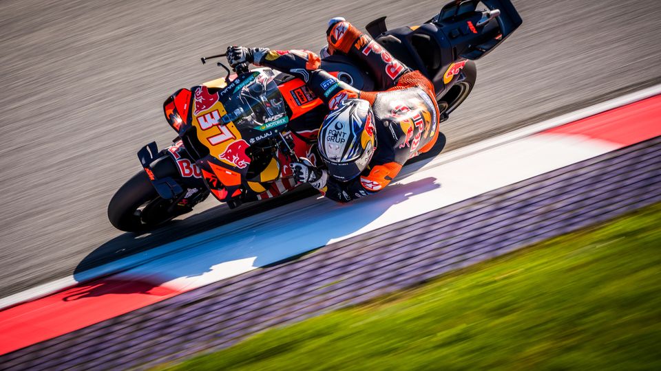 Pedro Acosta mit starker Leistung im MotoGP-Training von Spielberg. Pedro Acosta mit starker Leistung im MotoGP-Training von Spielberg.