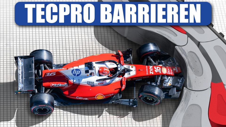 Die TecPro Barrieren in der Formel-1 Die TecPro Barrieren in der Formel-1