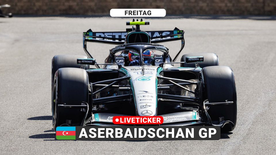 Liveticker zur Formel 1 in Baku am Freitag Liveticker zur Formel 1 in Baku am Freitag