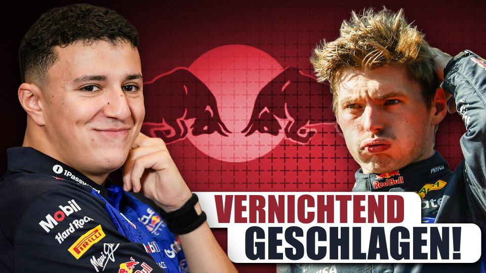 Isack Hadjar hat Max Verstappen beim Qualifying in Baku vernichtend geschlagen Isack Hadjar hat Max Verstappen beim Qualifying in Baku vernichtend geschlagen