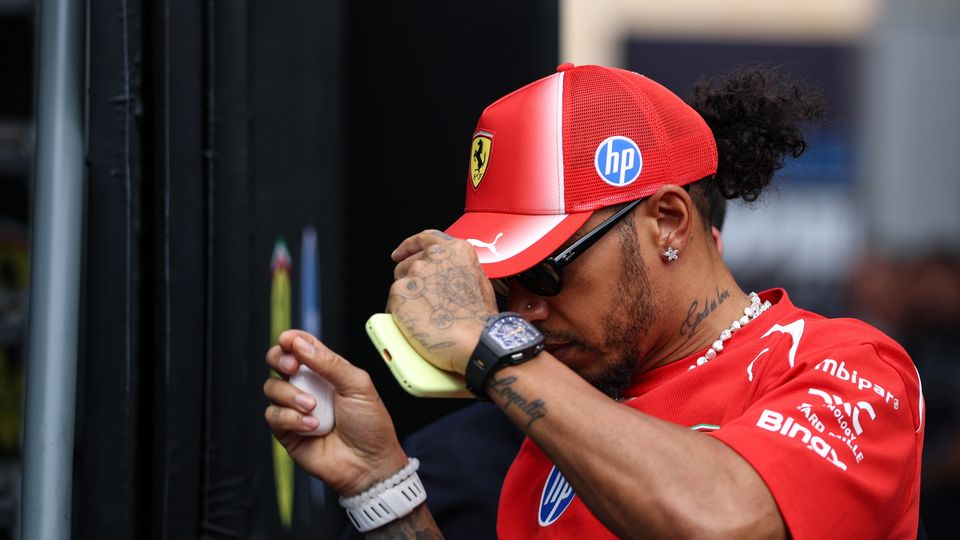 Lewis Hamilton am Freitag bei der Formel 1 in Baku
Lewis Hamilton am Freitag bei der Formel 1 in Baku