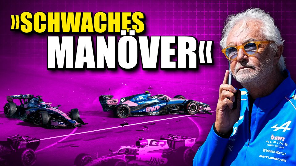 Flavio Briatore kritisiert Franco Colapintos Crash beim Aserbaidschan GP Flavio Briatore kritisiert Franco Colapintos Crash beim Aserbaidschan GP