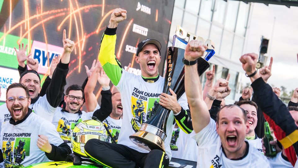 Manthey-Porsche-Pilot Thomas Preining gewinnt den DTM-Titel in Hockenheim