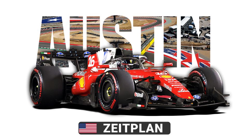 Formel 1 Zeitplan für den USA GP Formel 1 Zeitplan für den USA GP