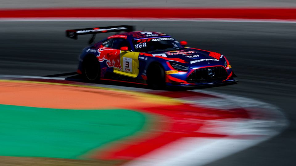 Max Verstappen mit Mercedes-AMG bei der GT World Challenge in Portimao Max Verstappen mit Mercedes-AMG bei der GT World Challenge in Portimao