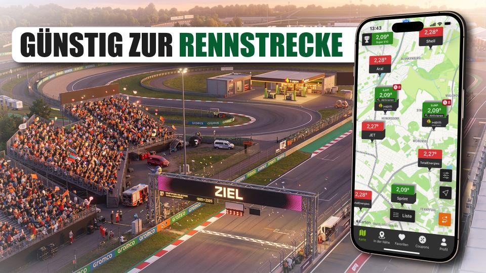 Günstig zur Rennstrecke: Die HEM App für Motorsport-Fans Günstig zur Rennstrecke: Die HEM App für Motorsport-Fans