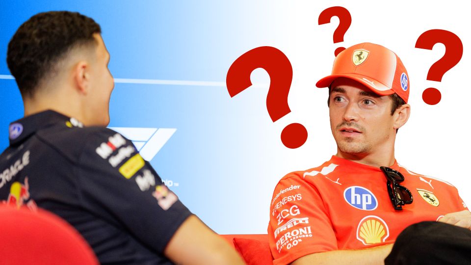 Charles Leclerc widerspricht Isack Hadjar, Verstappen wäre im Ferrari nicht schneller