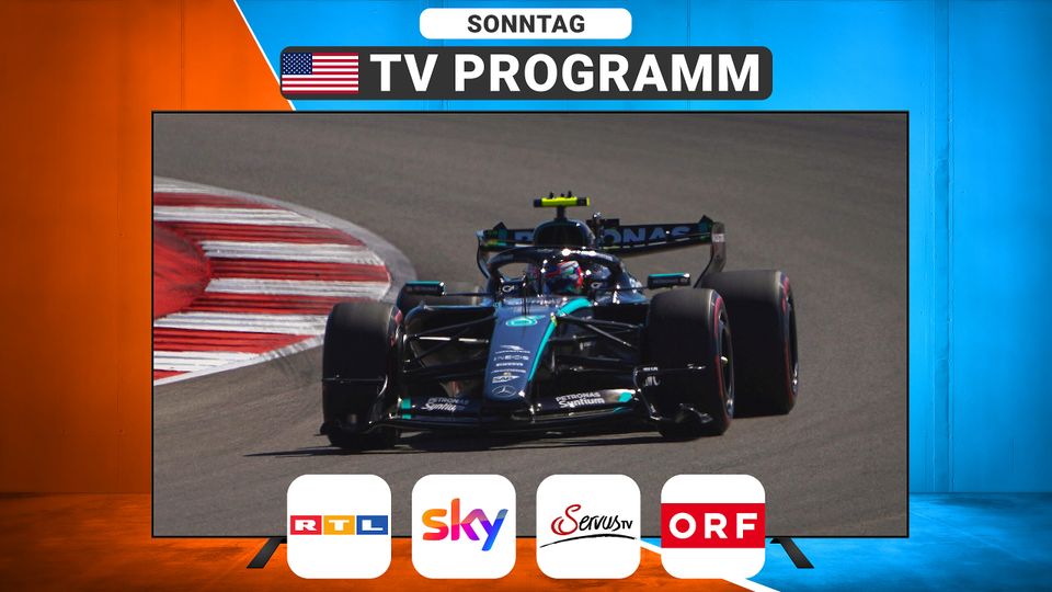 Tv-Programm zur Formel 1 in Austin am Sonntag Tv-Programm zur Formel 1 in Austin am Sonntag