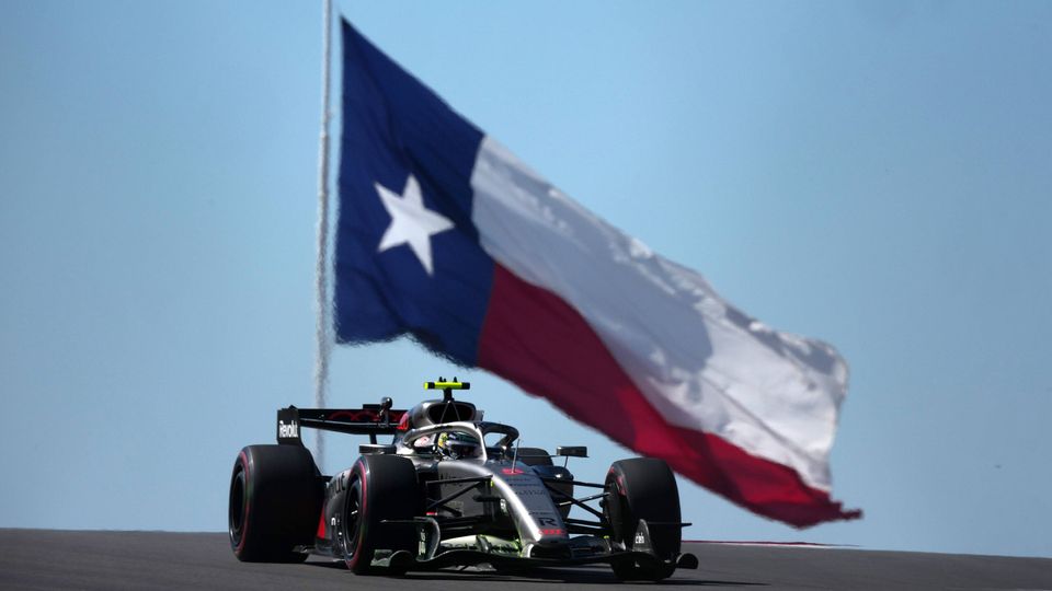 Gabriel Bortoleto auf dem Circuit of the Americas Gabriel Bortoleto auf dem Circuit of the Americas