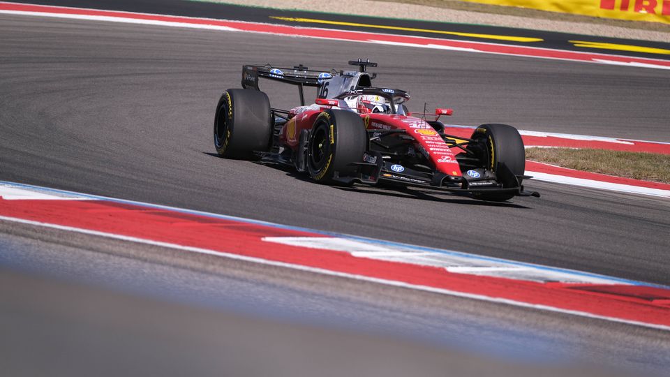 Charles Leclerc am Freitag bei der Formel 1 in den USA
Charles Leclerc am Freitag bei der Formel 1 in den USA