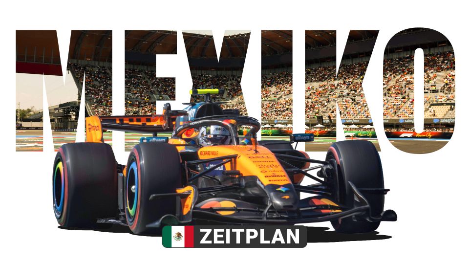 Zeitplan zur Formel-1 in Mexico