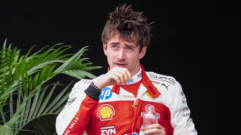 Charles Leclerc nach dem Rennen der Formel 1 in Austin Charles Leclerc nach dem Rennen der Formel 1 in Austin