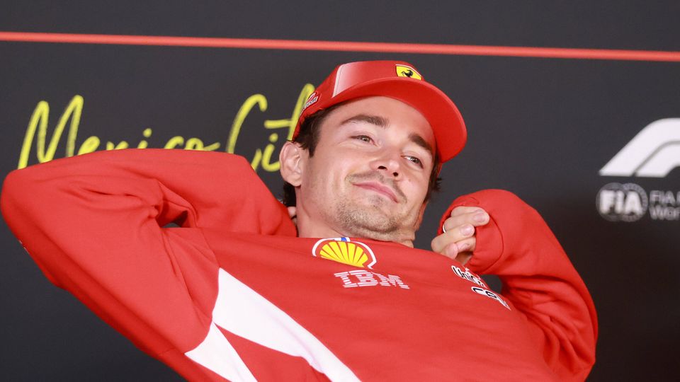 Charles Leclerc am Donnerstag bei der Formel 1 in Mexiko Charles Leclerc am Donnerstag bei der Formel 1 in Mexiko