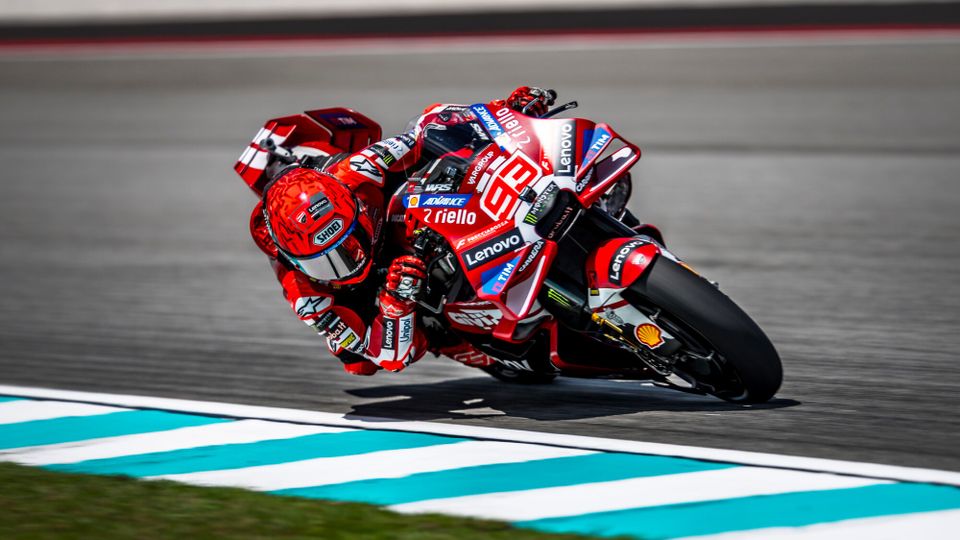 Marc Marquez im MotoGP-Training in Malaysia