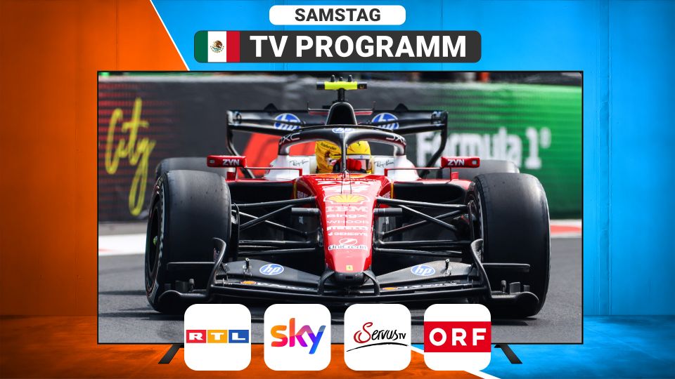 TV-Programm zur Formel-1 in Mexiko am Samstag TV-Programm zur Formel-1 in Mexiko am Samstag